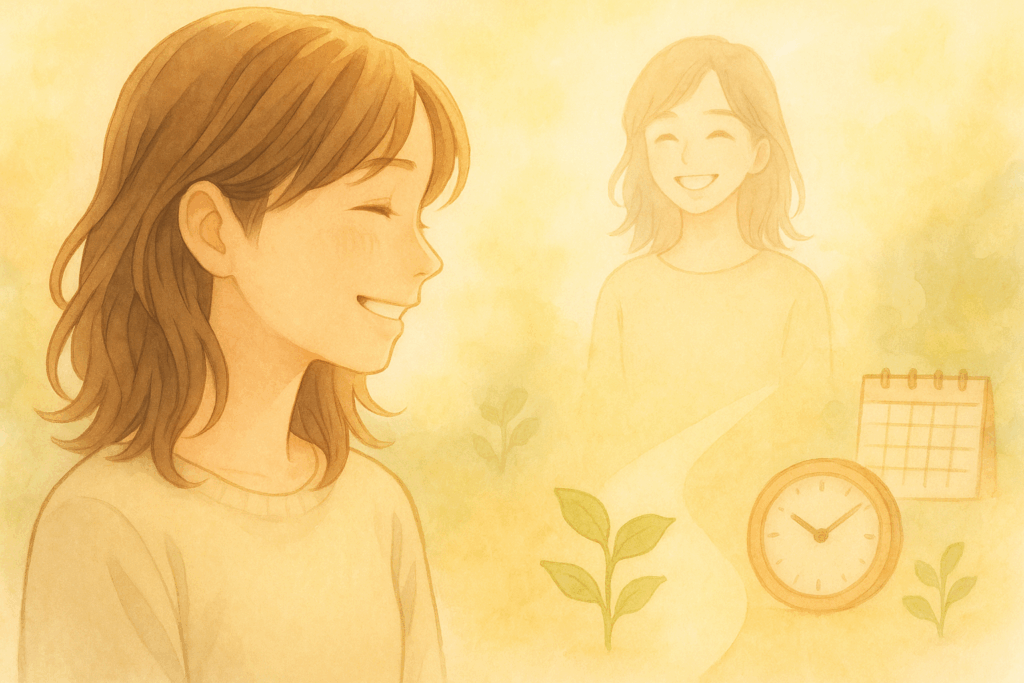 笑顔でいることは、未来の自分への「やさしい投資」