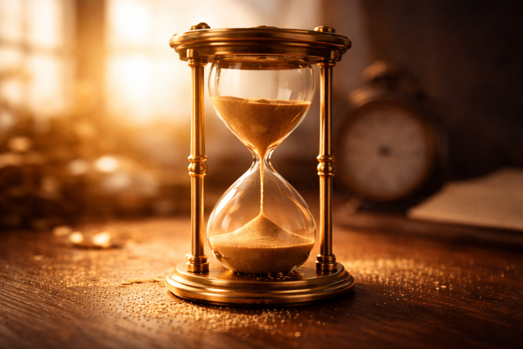 砂時計（時間の経過）