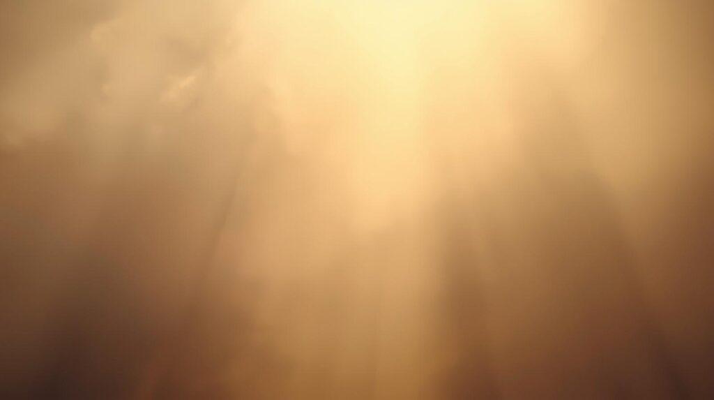 ほのかな光が広がるシンプルな