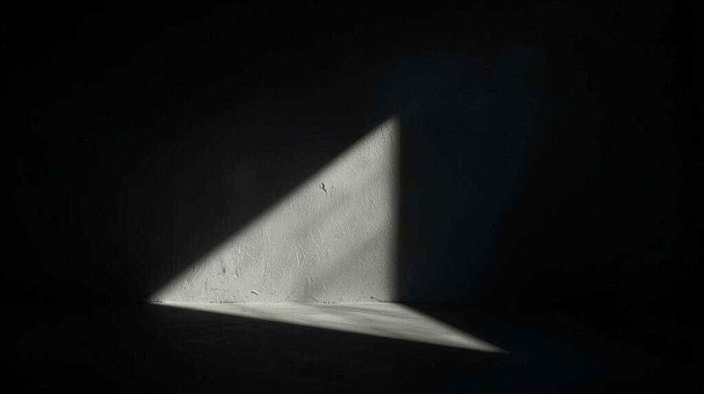 明暗の対比がなめらかに切り替わる