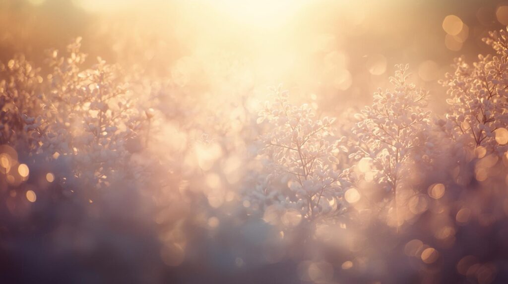 穏やかな光が最後にふわっと広がる余韻