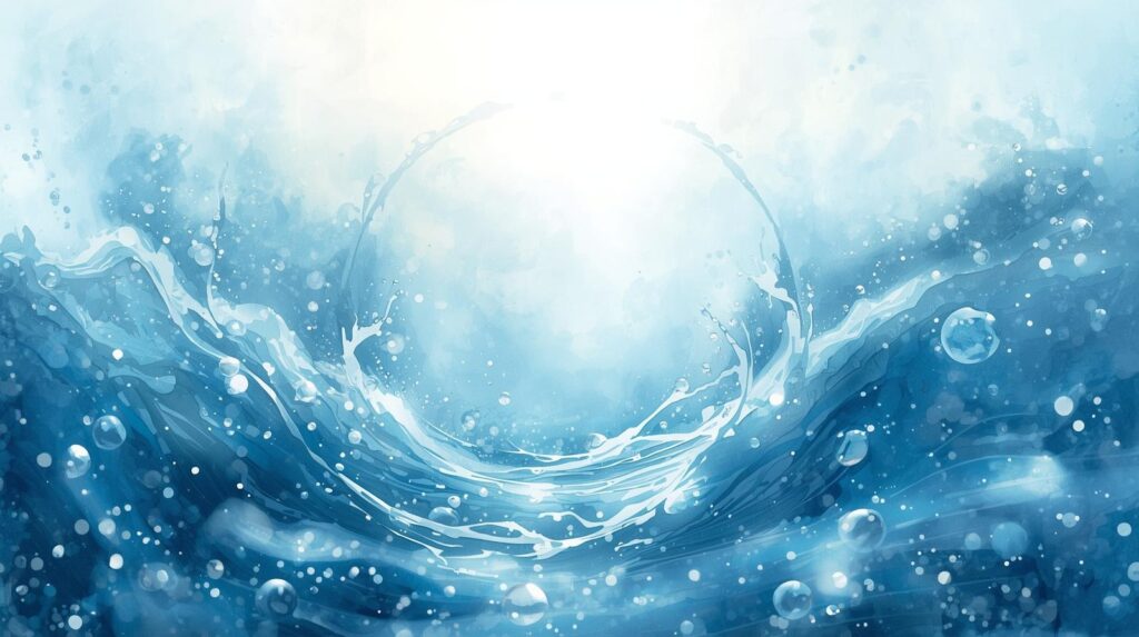 「浄化」のイメージ。