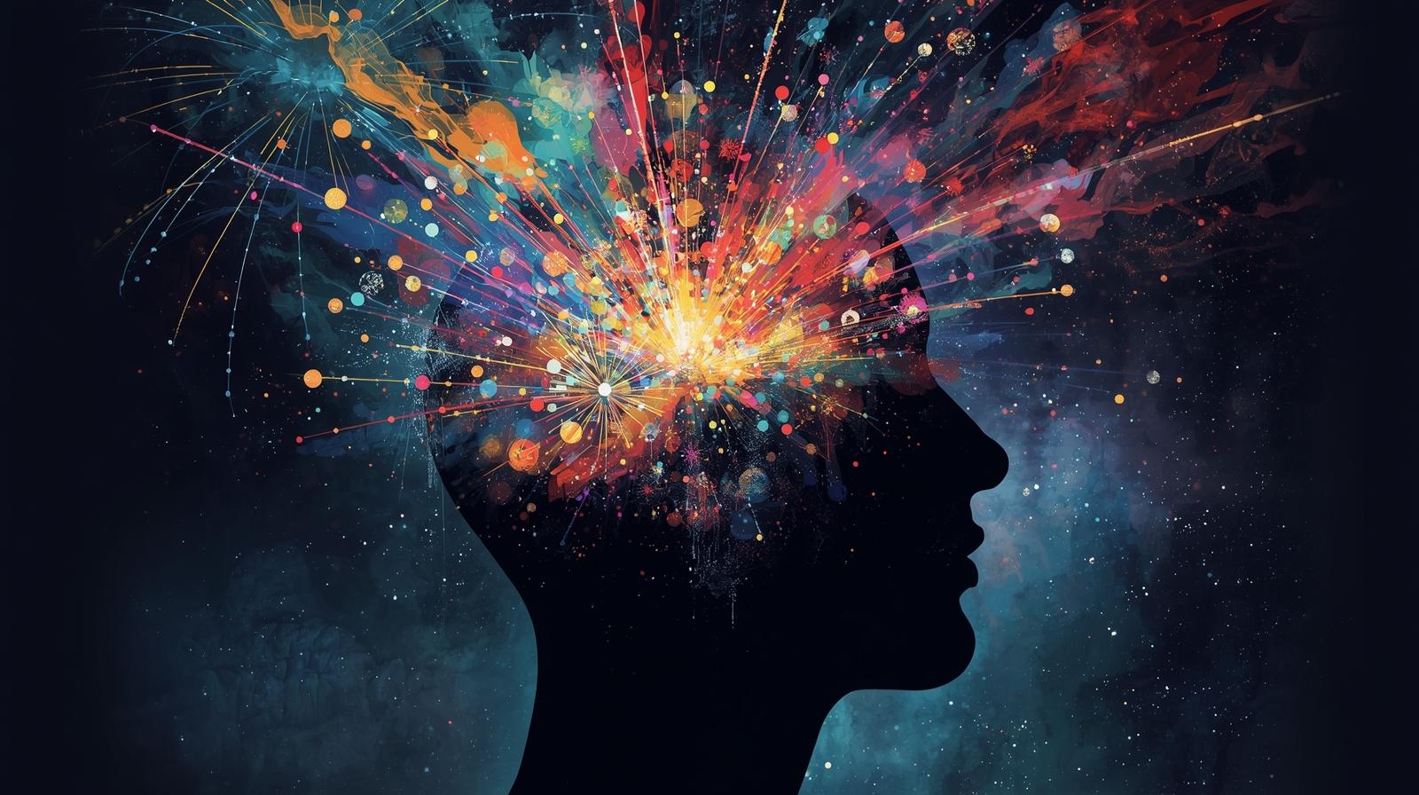 「脳内花火」のイメージ。