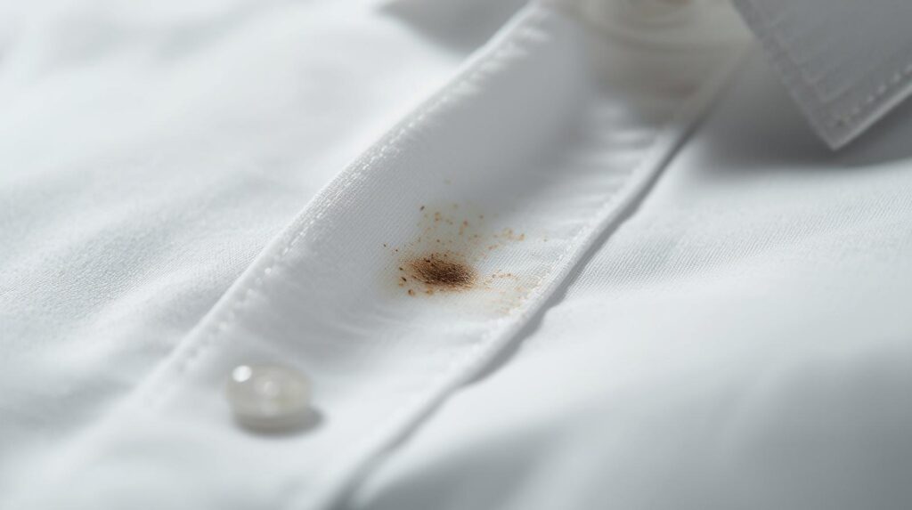 真っ白なシャツについた、たった一つの小さな汚れを拡大して見ているような、極端な視点の描写